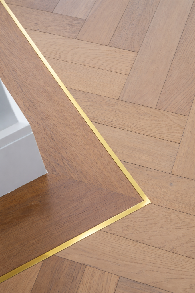 Oak wood flooring remodeling project in Cedar Park, Texas