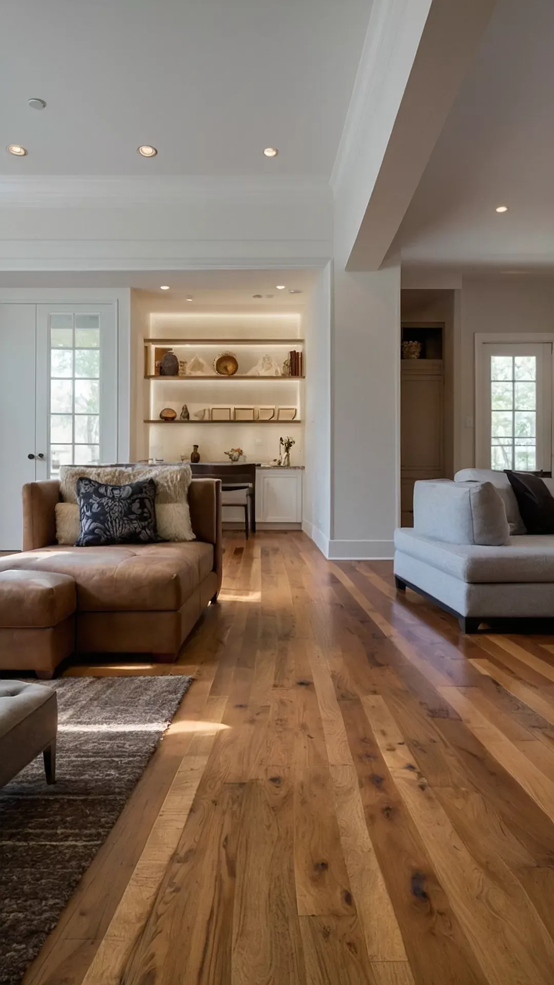 Hardwood flooring