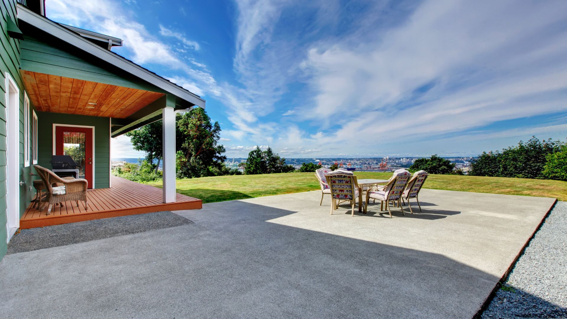 Concrete Patio